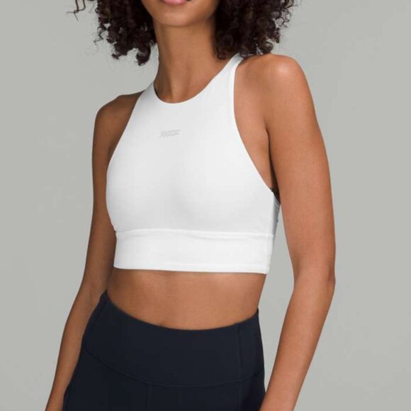 Lululemon energy high neck long line bra size 8